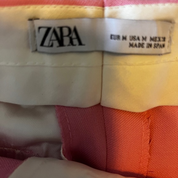 Zara Pink Wide Leg Women's Pants - Picture 3 of 3